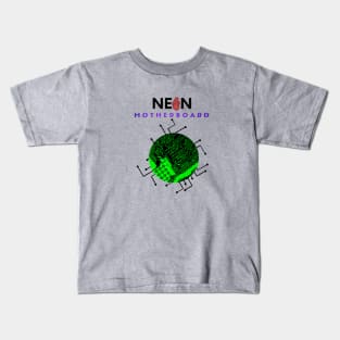 NEON MOTHERBOARD Kids T-Shirt